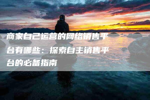 商家自己运营的网络销售平台有哪些：探索自主销售平台的必备指南