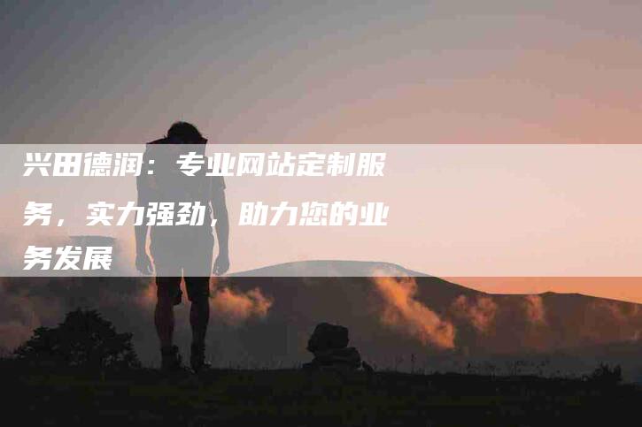 兴田德润：专业网站定制服务，实力强劲，助力您的业务发展