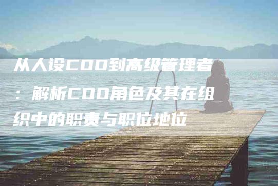 从人设COO到高级管理者：解析COO角色及其在组织中的职责与职位地位